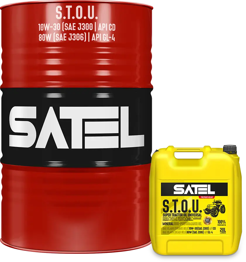 ساتل روغن تراکتور 10W-30 STOU چلیک